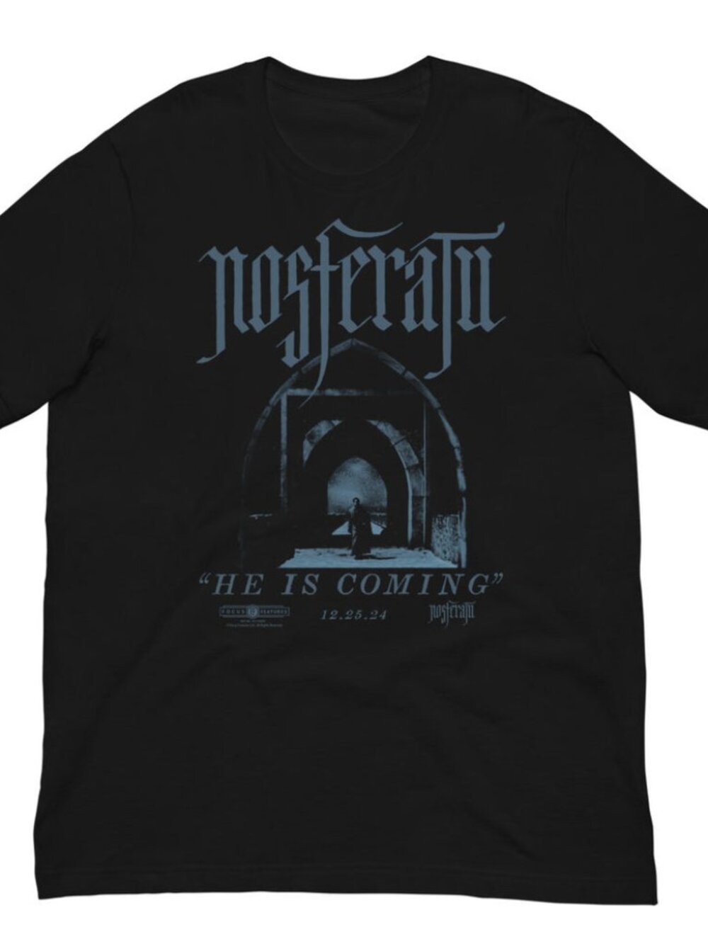 Nosferatu "He is Coming" - Focus Features - Unisex T-Shirt - Large - NWT